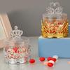 12pcs Elegant Candy Storage Box with Lid Decorative Candy Jar Decorative Sugar Holder Practical Wedding Party Supplies