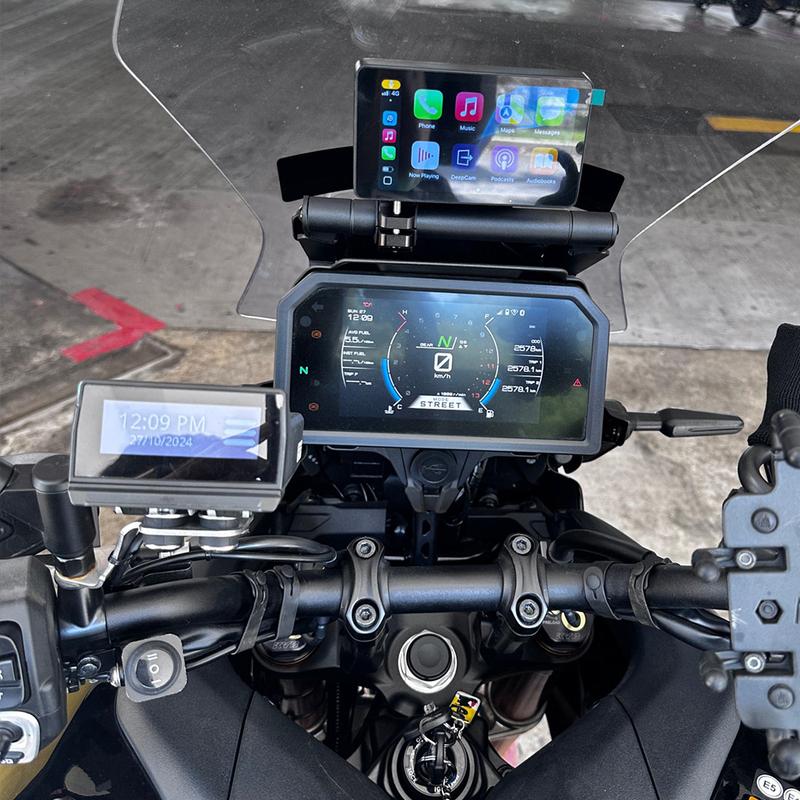 2024 2025 Tracer 9 GT+ GPS Navigation Phone Holder For YAMAHA Plus Tracer9gt Plu Cellphone Bracket Extension Holder Tracer9