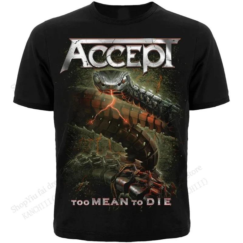 

2026 New Rock Accept Band 3D Print T-shirt Men Women Fashion Oversized Short Sleeve Tshirt Kids Hip Hop Tops Tees Mens Clothing XXS