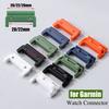 2 Peças Pinos de Engate Rápido Adaptadores 20/22/26mm para Pinos de Engate Rápido Garmin Adaptadores Terminal de Relógio Conector de Extremidade de Pulseira Acessórios