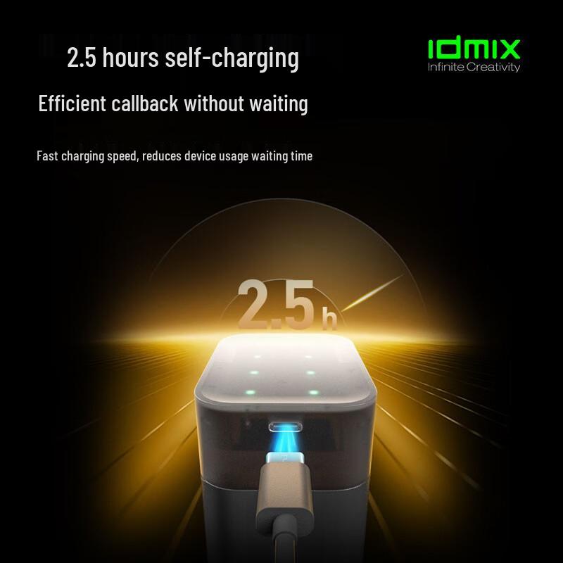 IDMIX 2A08 Pro Fast Charging Lithium-ion AA/AAA Battery Charger Set
