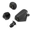 2x Front Windshield Wiper Washer Nozzle For Mini Cooper R50 R53 R52 61667146377
