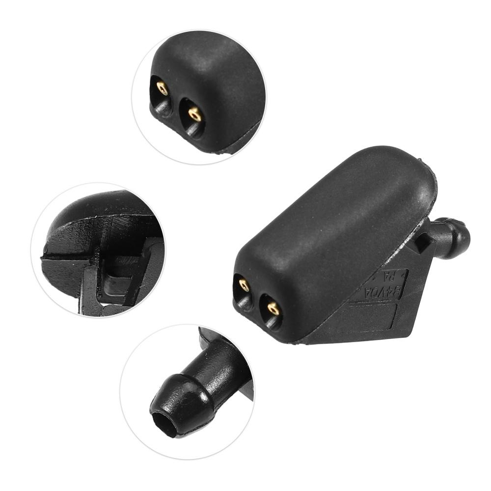 2x Front Windshield Wiper Washer Nozzle For Mini Cooper R50 R53 R52 61667146377