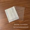 10 Pieces A5 6 Hole Clear Ring Binder Refill Sleeve Photocards Notebook Diary Photo Album Storage Binding Folder Back To School