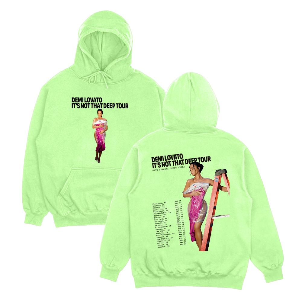 Demi Lovato It's Not That Deep Collection Tour Hoodies Fashion Women Casual Versatile Unisex Pullovers Y2K Sweatshirts