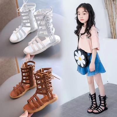 Neue Sommer Kinder Sandalen Römischen Boot High Top Mädchen Sandalen Kinder Römischen Sandalen Sandalen Heißer Verkauf Kleinkinder Schuhe Alias