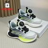 Babu Bean Genuine Boys and Girls Running Shoes Light, Non-slip and Fashion Versatile Button Shoes Medium and Older Children's Sports Shoes Batch