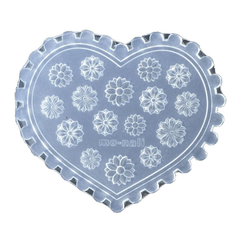 

Flower Star Floral Resin Mold Jewelry Tool Mini Nail Art Silicone Mold Nail Art Mold Nail Art Decorative Mold for Girl