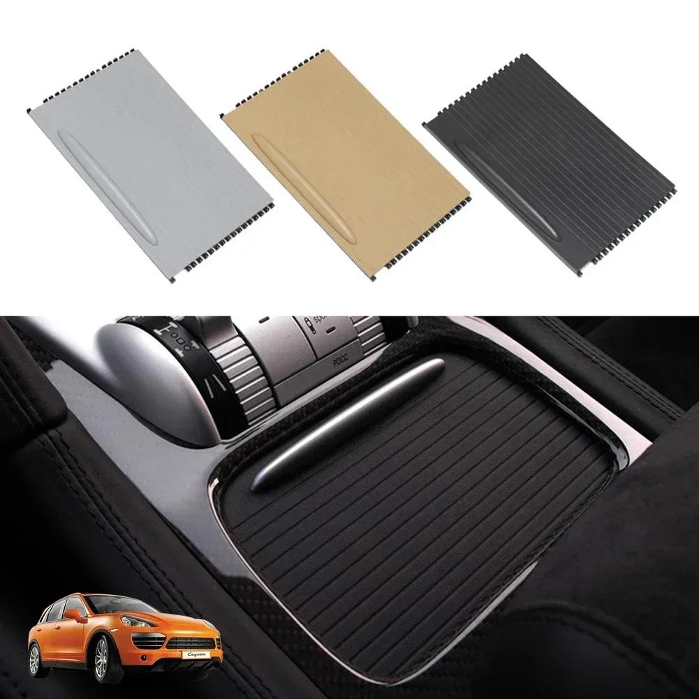 Cache-volet roulant pour porte-gobelet de console centrale avant de voiture Pour Porsche Cayenne 955 2003 2004 2005 2006 2007 2008 2009 2010 7L5862531