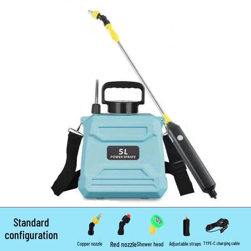 Electric Agricultural Watering and Pesticide Sprayer for Home and Garden Use