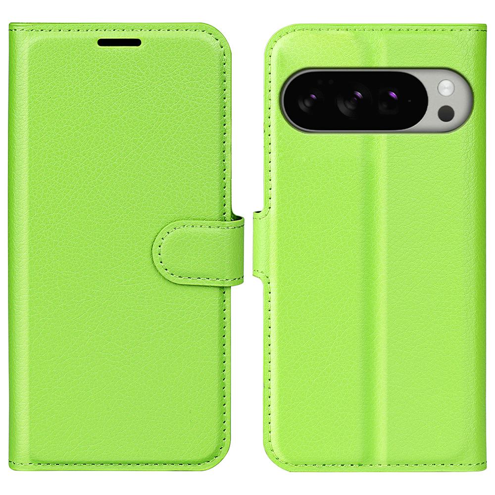 For Google Pixel 10 Pro XL Wallet Case Litchi Texture Shockproof Leather Flip Stand Phone Cover