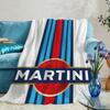 Car Cool Fashion R-Racing M-MartiniSES-ES Blanket Throw Super Cosy Plush Living Room Sofa Couch Childish Birthday Gifts