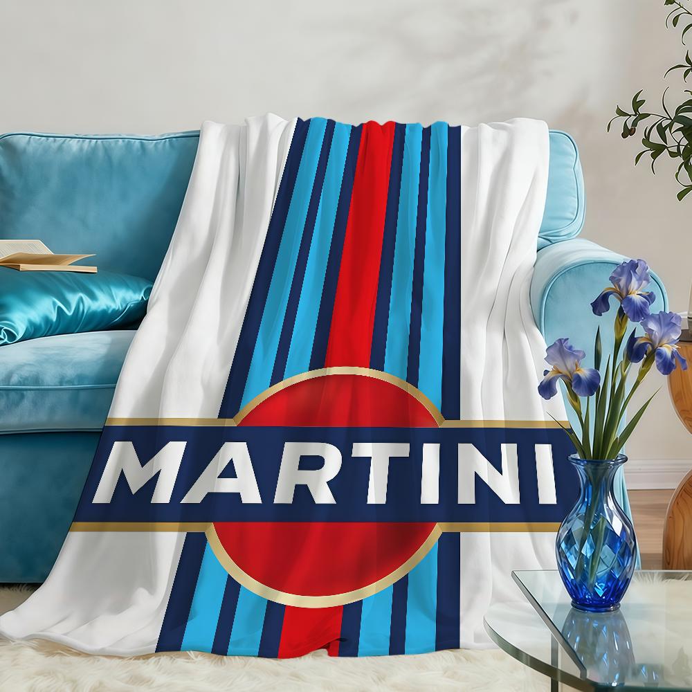 Car Cool Fashion R-Racing M-MartiniSES-ES Blanket Throw Super Cosy Plush Living Room Sofa Couch Childish Birthday Gifts