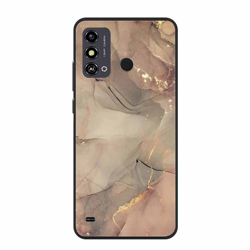 For ZTE Blade A53 Case Marble TPU Silicone Soft Back Cover Cases for ZTE Blade A53 A 53 Para 6.52" Cute Mica Painting New Coque