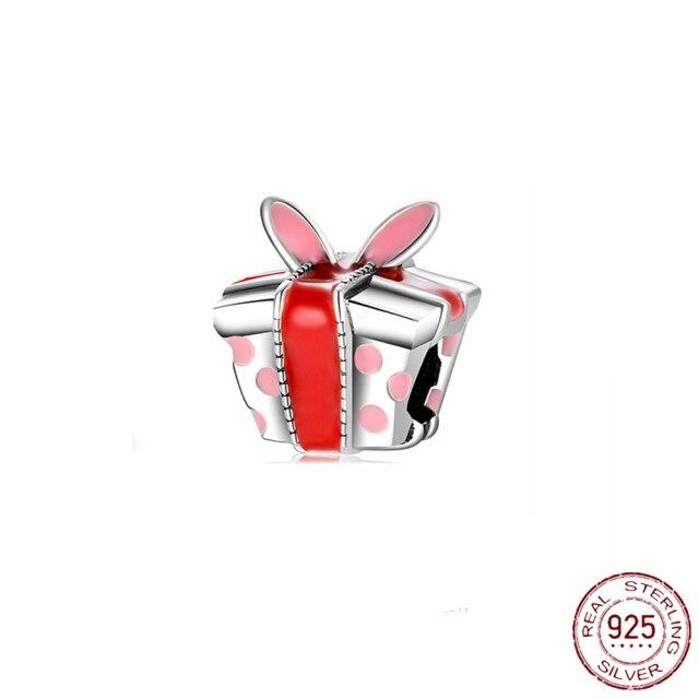 Nouveau 925 En Argent Sterling Rose Fille Garçon Rose Étincelle Entretoise Clip Charme À Perles Original De Mode Bracelet Bijoux À Bricoler Soi-Même Pour Les Femmes