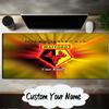 Custom Name Mouse Pad Watford Crest Design Mouse Pad, Gaming Mouse Pad, Keyboard Pad, Desk Decor for Computer Notebook Fan Birthday Gift
