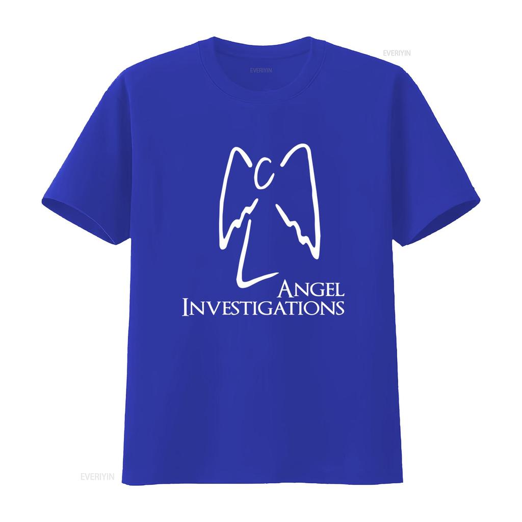 Angel Investigations T-Shirt Lustig Nerd Inspiriert von Buffy – Im Bann der Dämonen Perfektes TV-Geschenk vintage Gewaschen Mode Grafik