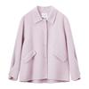 Xiangying 100% Wool Double-Sided Short Peacoat