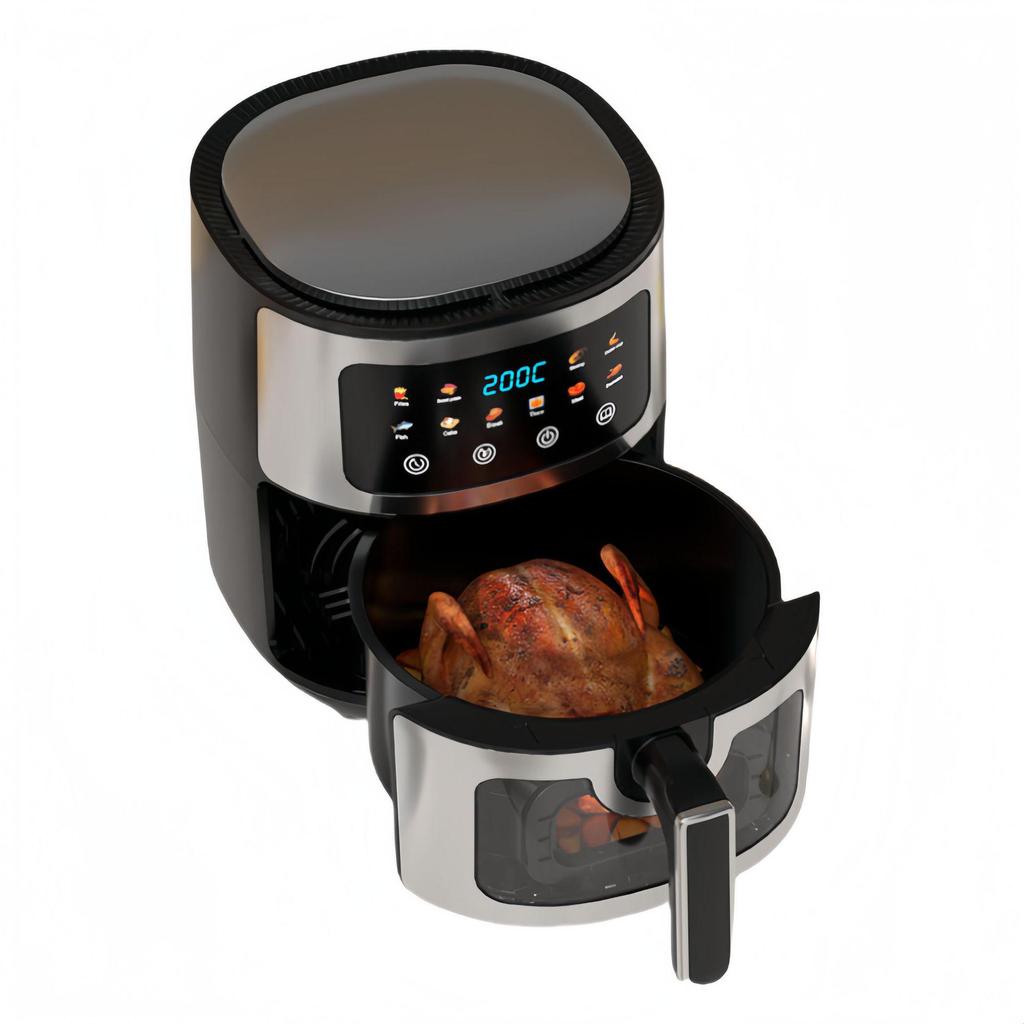 2026 Model Stainless Steel Large Capacity Electric Air Fryer
