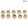 10Pcs 4 6 8 10 12 Mm Tube Brass Ferrule Compression Copper Sleeve Seal Ring Air Hydraulic Pipe Fitting Union Connector
