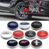 54mm 4ks Kovový emblém krytka středového krytu kola auta pro Ford Focus 2 Mk3 F150 Mondeo C-Max Fusion Ranger Escort Explorer Kuga