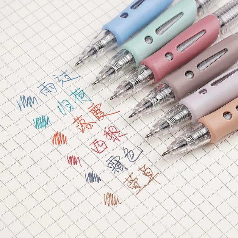 

Press-Type Gel Pen: Simple & Colorful Journaling Pen for Newcomers