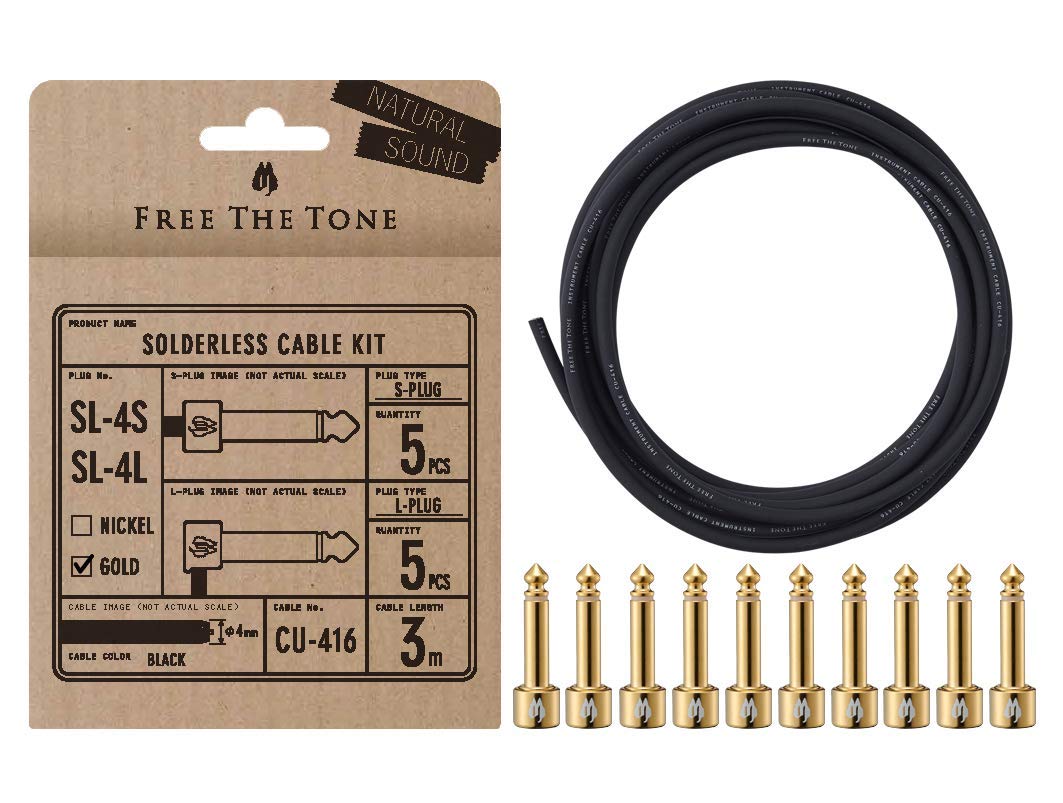 

Free The Tone SL-4SL-GD-55K Solderless Cable Kit