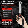 3Pcs Electrical Disconnect Pliers Set, Automotive Electrical Connector Separator With Straight & 60 Degree, Electrical Disconnect Pliers For Cars,