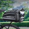 Mountain Bike Hard Rear Bag, Large-Capacity Pack, Cycling Storage for Tools & Accessories