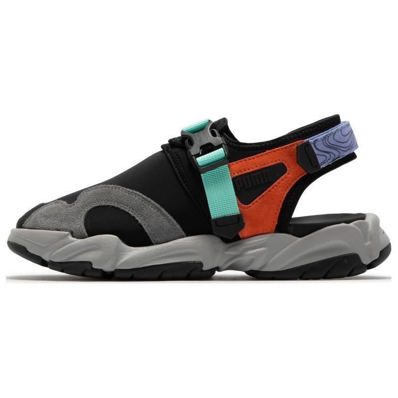 PUMA TS-01 Retro  Black Electric Peppermint  Men s 390748-02 EU 42