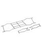 Bonfire stand accessories wood grill large twin goto 682876 [Uniframe]