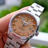Used ORIENT STAR RK-AU0108G automatic champagne dial