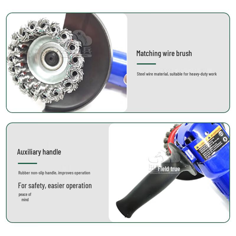 

Pneumatic Rust Removal Wire Brush