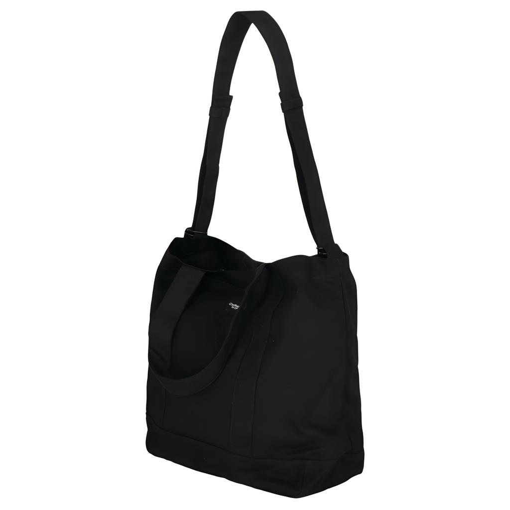 New Carhartt WIP Cotton Tote Bag, Shopping Bag, Portable Crossbody, One Shoulder Handbag Regular Unisex Black I03459889XX