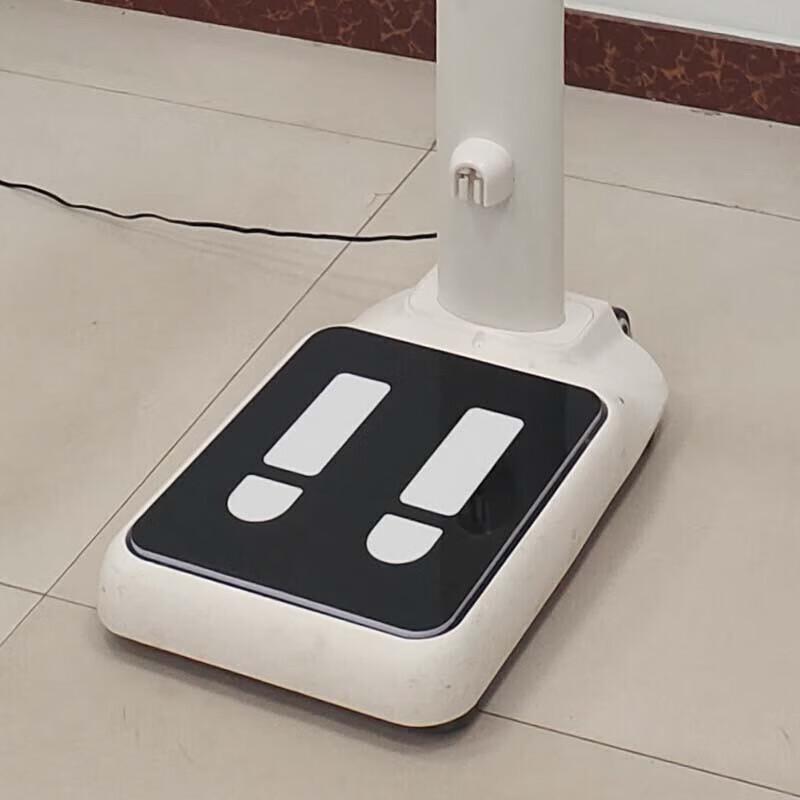 Portable Folding Height and Weight Electronic Scale with Wheels (CN Version)
