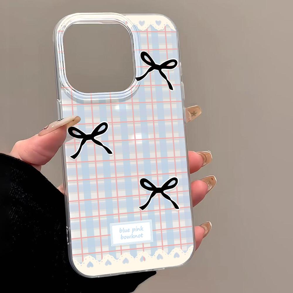 Painted Phone Case for iPhone 12 13 15 16 iPhone 16 12 13 14 15 Pro  14 15 16 Pro Max Coverage Shockproof Anti-Fingerprint Fresh Style Protective Case