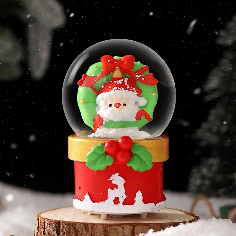 The new Christmas luminous crystal ball will send students and teachers creative gifts for Christmas, desktop decorations and ornaments.