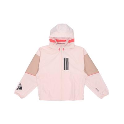 W.N.D. Color Block Sports Hooded Jacket Women Outerwear Pink GF0133