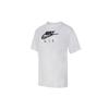 (WMNS) Air Logo Casual Sports Short Sleeve White T-Shirt Women's CZ8615-100
