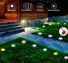 WiFi Smart LED Color-Changing Lawn and Music Light String with In-Ground Plug