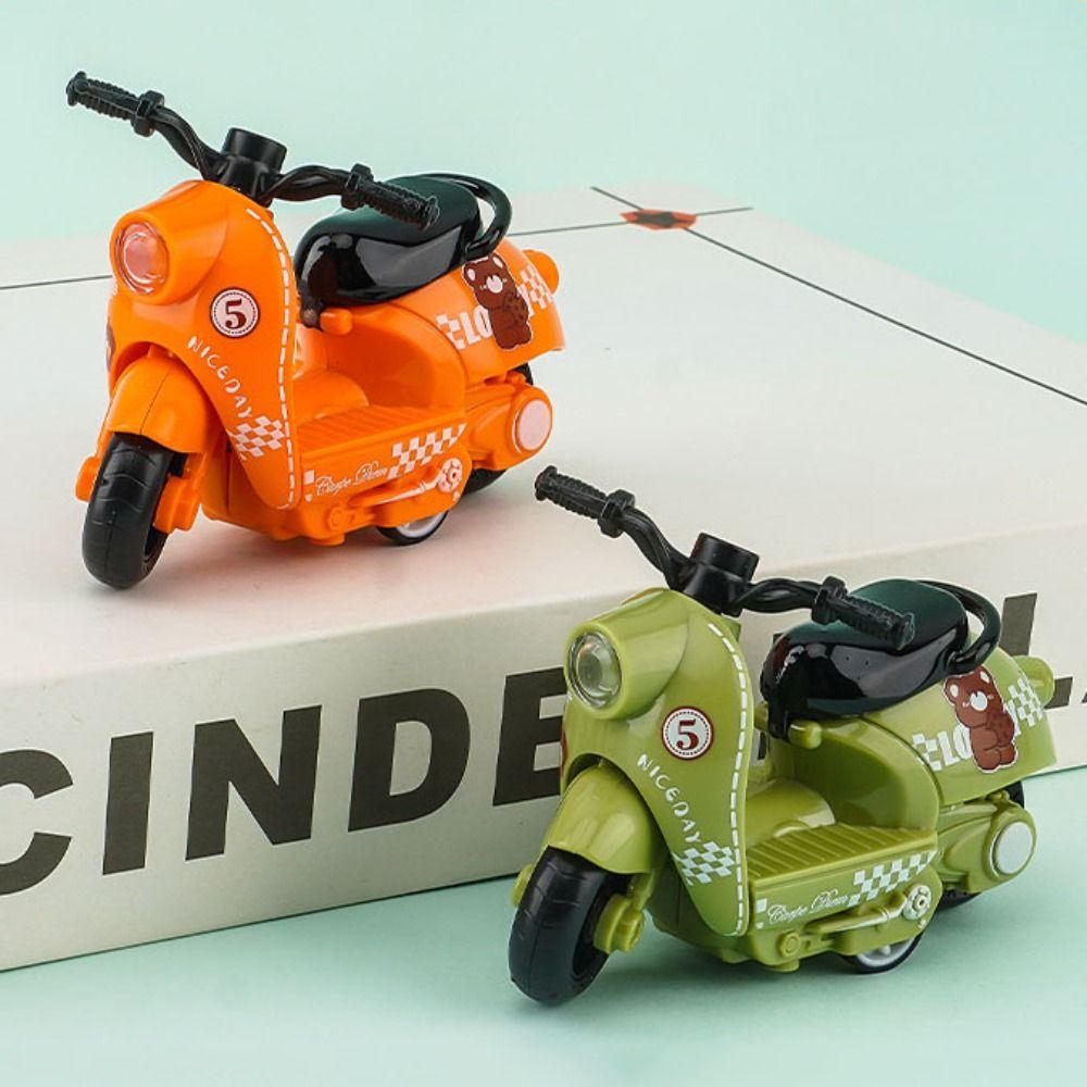 Diecast Zinc Zinc Alloy Motorcycle Model Miniature Motorcycle Pull Back Toy  Home Decoration
