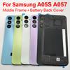 A05S Gehäuse Mittelrahmen Für Samsung Galaxy A05s A057F Akkuabdeckung Hinten Rückseite Gehäuse Ersatzhülle Mit Kameralinse