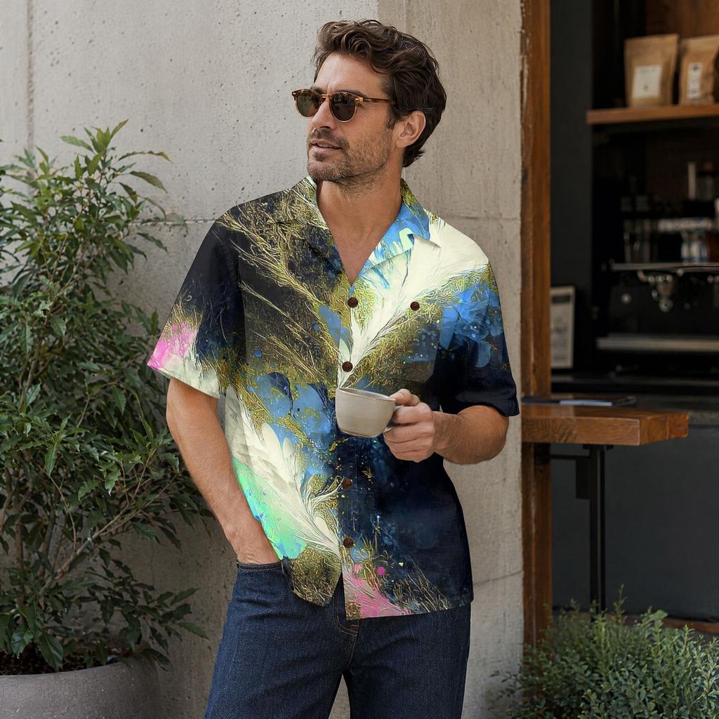 Mens Casual Button Down Shirt Short Sleeve Cotton Linen Top for Summer Polo Shirts for Men Golf Shirts for Men Dress Shirts for Men Mens Shirts Casual