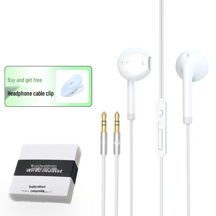 Wired In-Ear Headphones with Microphone, 3m Cable, Great for Live Broadcasts and Monitoring