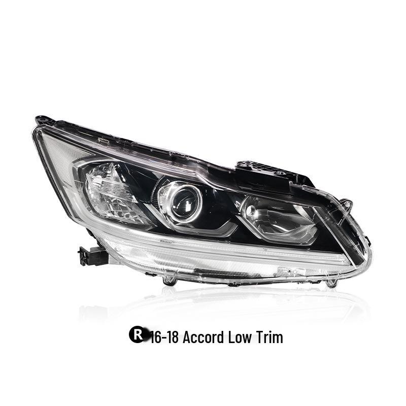 Compatible Headlight Assembly for 2016-2018 Honda Accord (9.5th Gen, Low Trim)