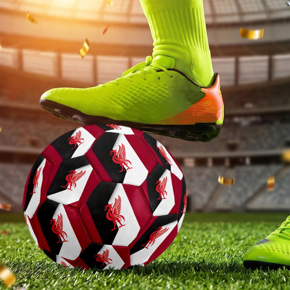 Liverpool Size 5 Football Machine-Stitched Indoor Outdoor Training and Matches Sports Enthusiast Gifts Perfect Gift for Friends Family