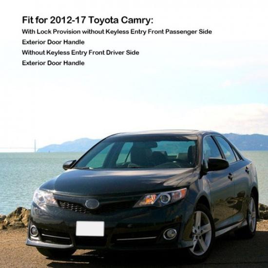 For 12-17 Toyota Camry Front Right Side Exterior Outside Door Handle CARS EAW