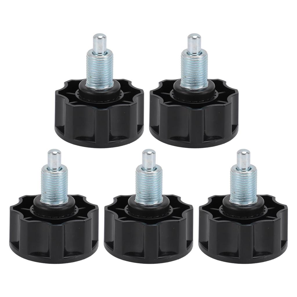 5PCS Fitness Equipment Ball Knob M16 Pull Pin Spring Knobs for Exercise Training Machines Release Bi