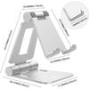 Support de téléphone - WF - WF15052 - Aluminium - Ajustable - Bureau