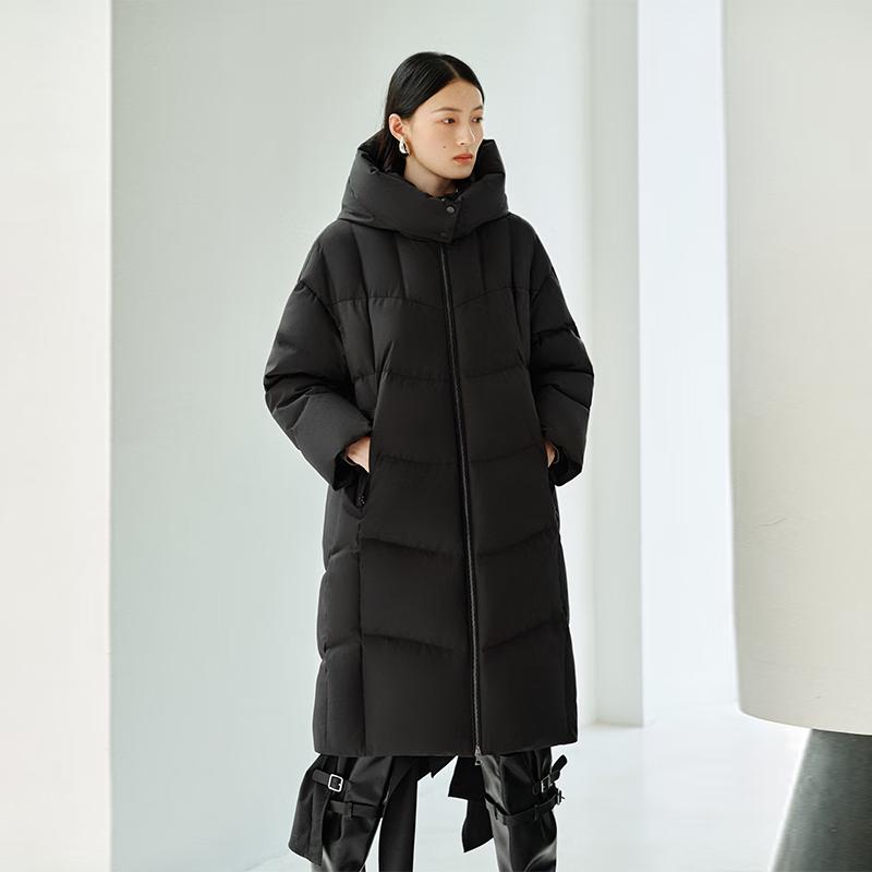 Women's 90% Duck Down Long Padded Parka